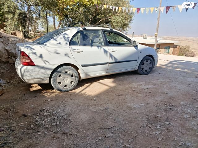 מודעת רכב טויוטה קורולה