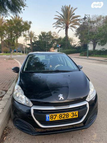 מודעת רכב פיג'ו 208