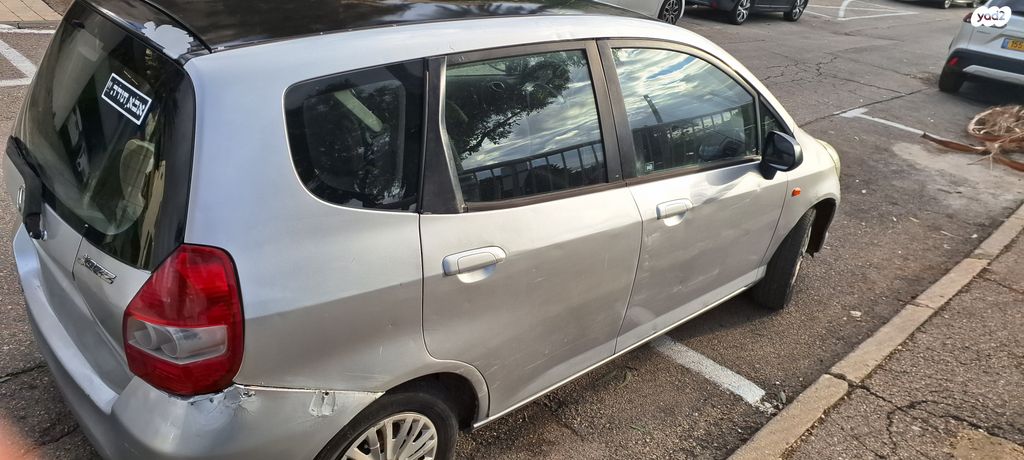 מודעת רכב הונדה ג'אז 