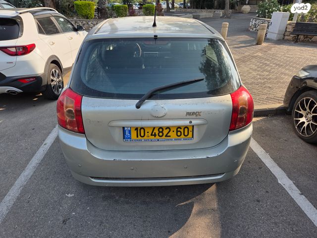מודעת רכב טויוטה קורולה