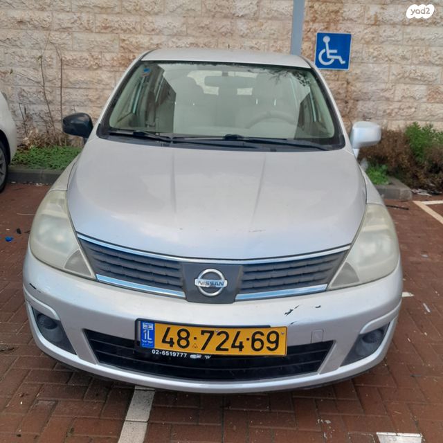 מודעת רכב ניסאן טידה