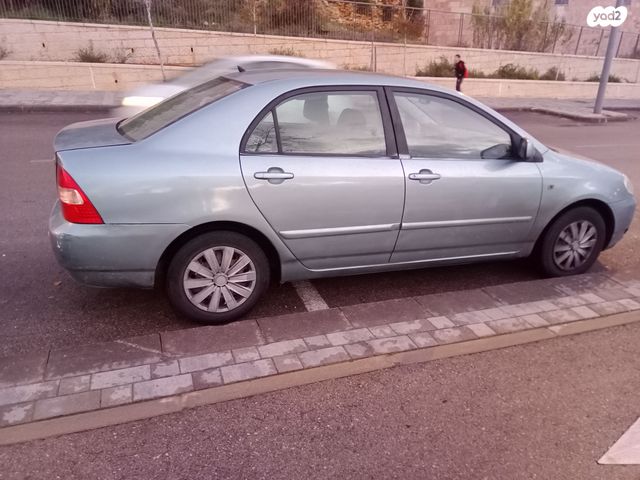 מודעת רכב טויוטה קורולה