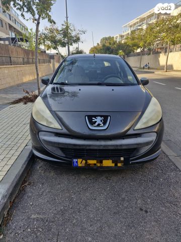 מודעת רכב פיג'ו 206