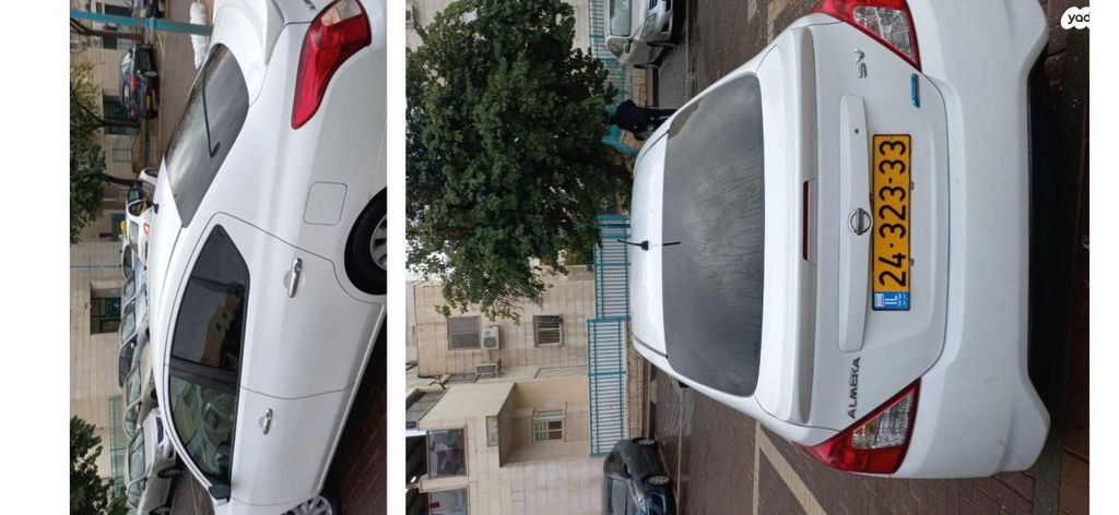 מודעת רכב ניסאן אלמרה