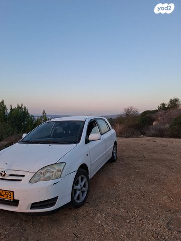 מודעת רכב טויוטה קורולה
