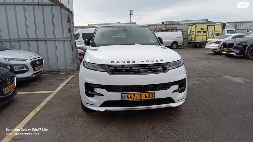 מודעת רכב לנד רובר ריינג' רובר ספורט