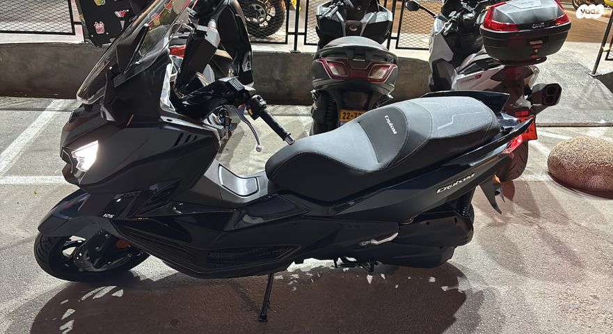 מודעת רכב סאן יאנג קרוזים 125