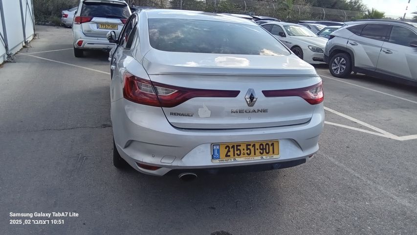 מודעת רכב רנו מגאן 2