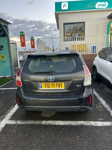 מודעת רכב טויוטה פריוס פלוס