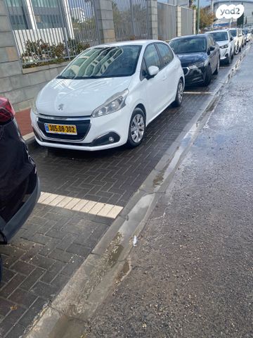 מודעת רכב פיג'ו 208