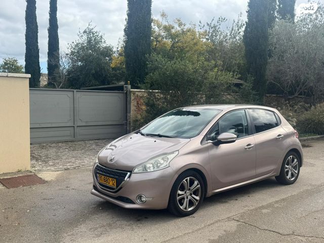 מודעת רכב פיג'ו 208