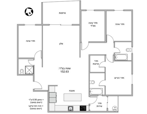 דירה, שבט שמעון 13, רובע י"ב, אשדוד