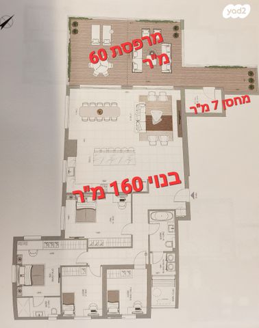 גג/ פנטהאוז, שדרות דוד המלך 62, אור ים, אור עקיבא