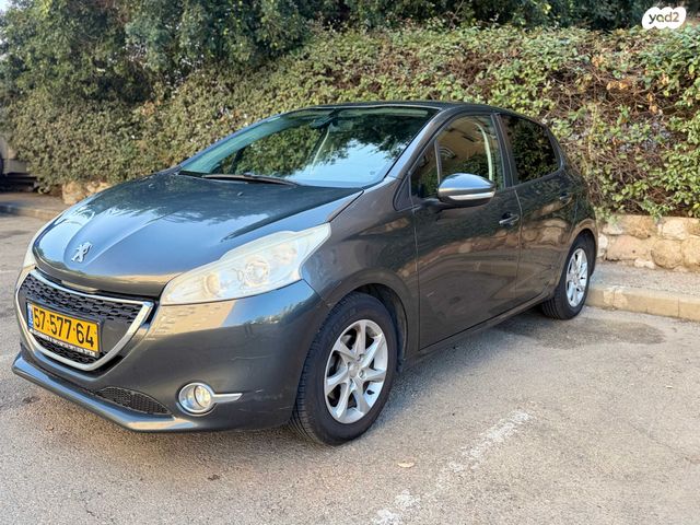 מודעת רכב פיג'ו 208