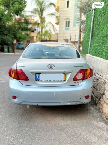 מודעת רכב טויוטה קורולה