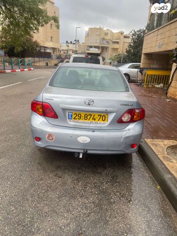 מודעת רכב טויוטה קורולה
