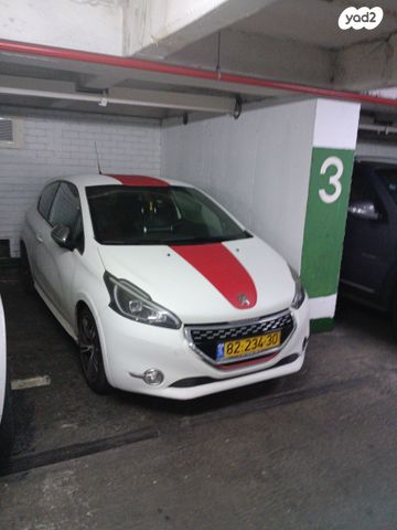 מודעת רכב פיג'ו 208