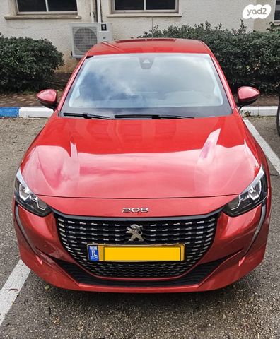 מודעת רכב פיג'ו 208