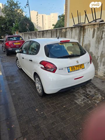 מודעת רכב פיג'ו 208