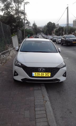 מודעת רכב יונדאי אקסנט i25