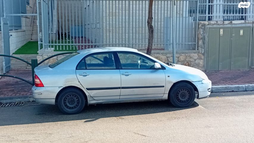 מודעת רכב טויוטה קורולה