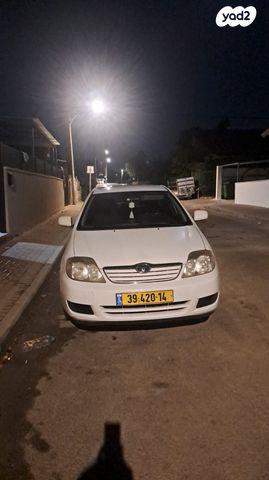 מודעת רכב טויוטה קורולה