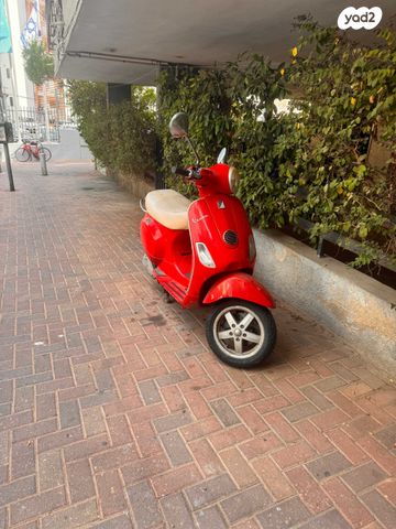 מודעת רכב פיאג'ו וספה LX125