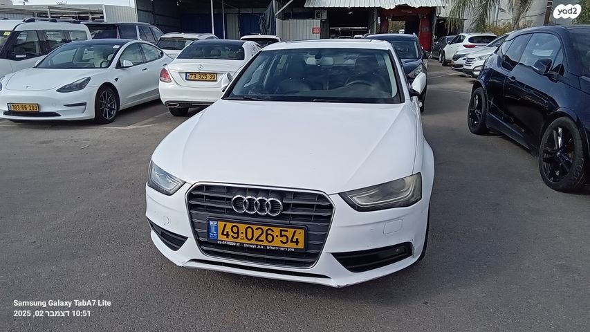 מודעת רכב אאודי A4
