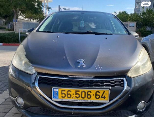 מודעת רכב פיג'ו 208