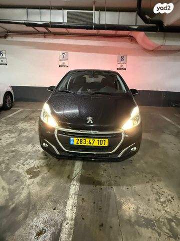 מודעת רכב פיג'ו 208