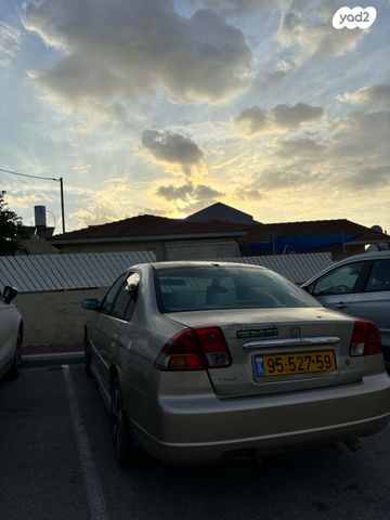 מודעת רכב הונדה סיוויק