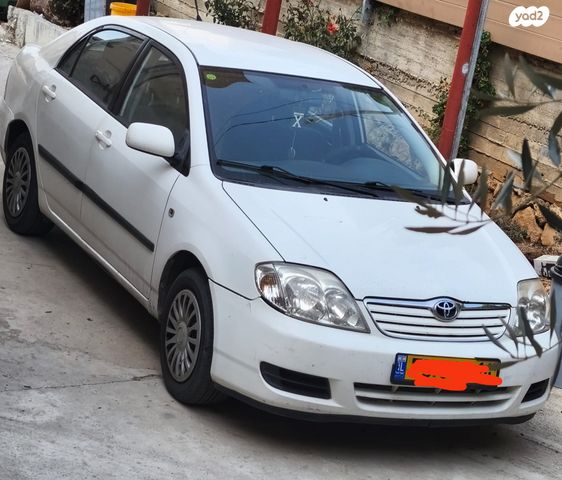 מודעת רכב טויוטה קורולה