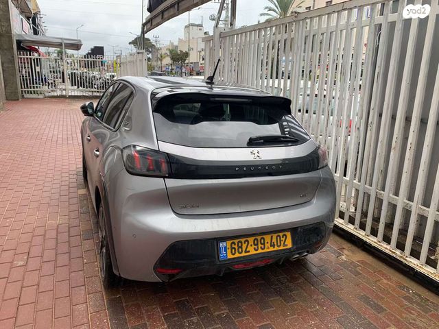 מודעת רכב פיג'ו 208