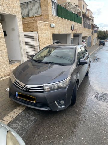 מודעת רכב טויוטה קורולה