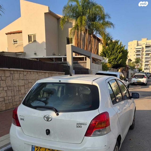 מודעת רכב טויוטה יאריס