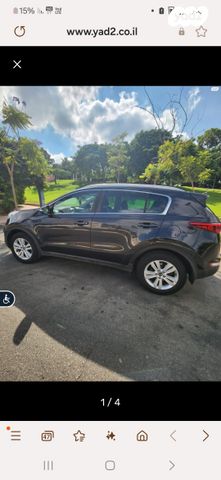 מודעת רכב קיה ספורטז'