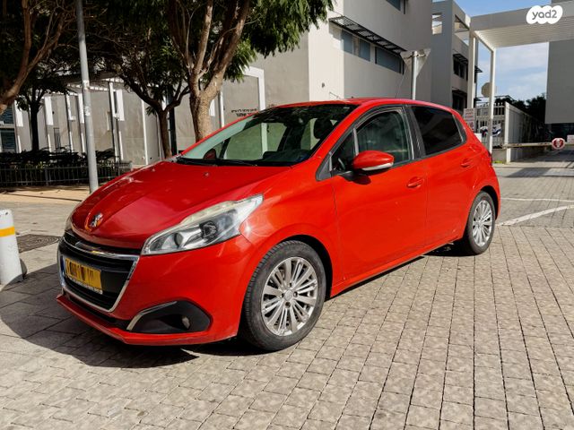 מודעת רכב פיג'ו 208