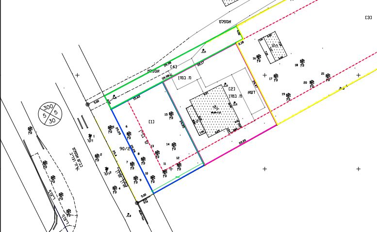 מגרשים, דרך הנדיב, פרדס חנה כרכור