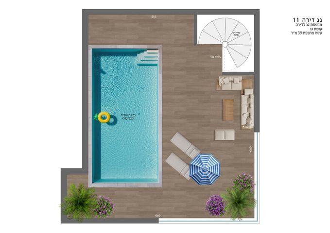 גג/ פנטהאוז, שדרות נורדאו 46, הצפון הישן - צפון, תל אביב יפו