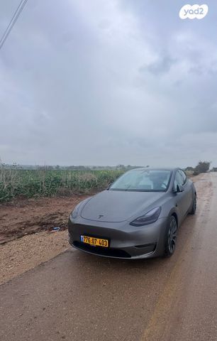 מודעת רכב טסלה מודל Y