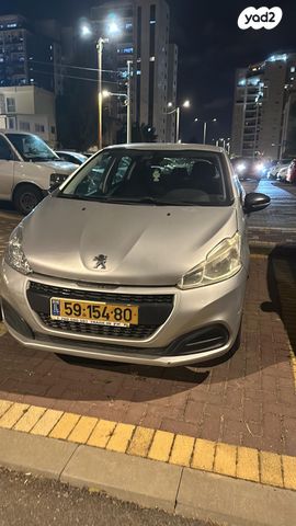 מודעת רכב פיג'ו 208