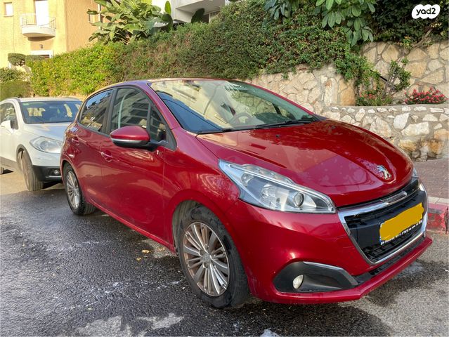 מודעת רכב פיג'ו 208