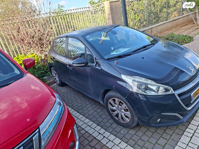 מודעת רכב פיג'ו 208