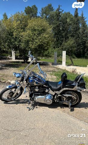 מודעת רכב הרלי דיווידסון סופטייל דלוקס 1585
