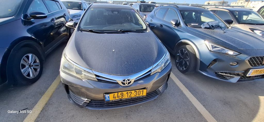 מודעת רכב טויוטה קורולה
