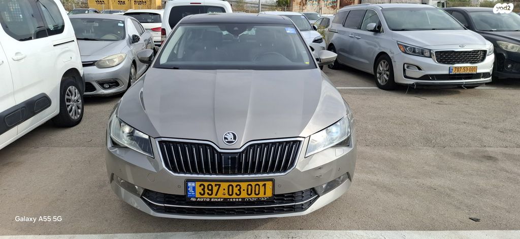 מודעת רכב סקודה סופרב