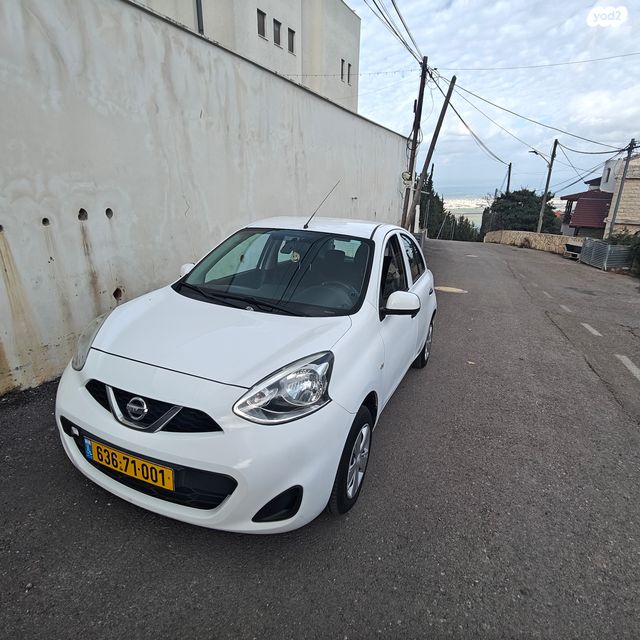 מודעת רכב ניסאן מיקרה