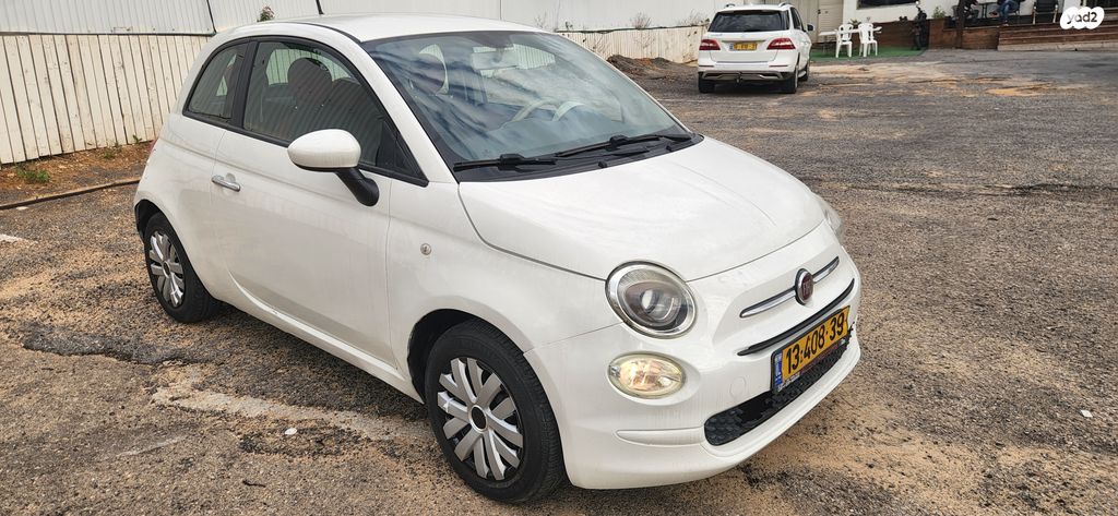 מודעת רכב פיאט 500