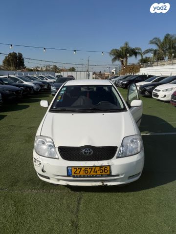 מודעת רכב טויוטה קורולה