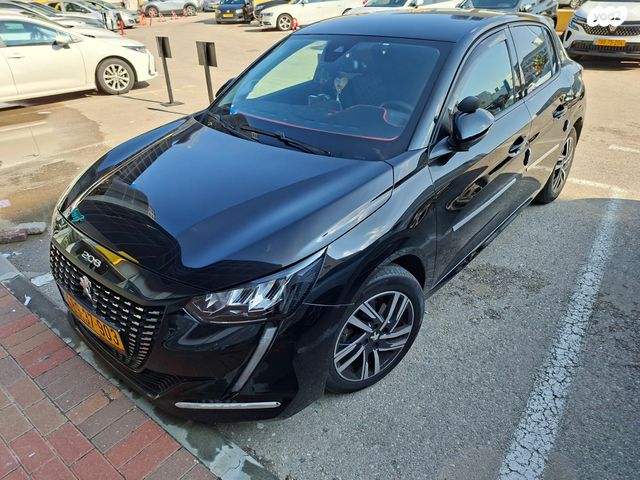 מודעת רכב פיג'ו 208